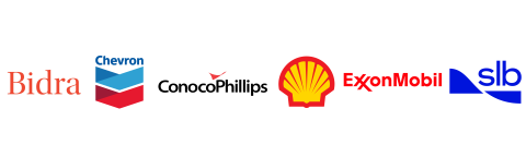Bidra-Chevron-COP-Shell-EM-SLB-logos