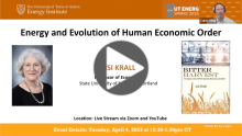 UTES: Energy and Evolution of Human Economic Order
