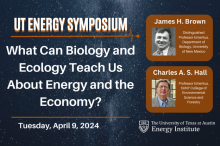 What can Biology and Ecology Teach Us About Energy and the Economy?