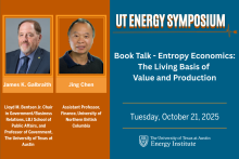 Book Talk – Entropy Economics: The Living Basis of Value and Production