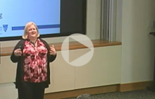 Lori Bennear speaks at UT Energy Symposium