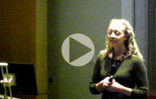Kate Larsen speaks at UT Energy Symposium