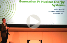 Kevan Weaver speaks at UT Energy Symposium