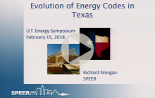Title slide from Richard Morgan's presentation at UT Energy Symposium