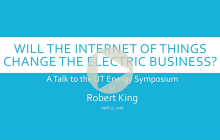 Rober King speaks at UT Energy Symposium
