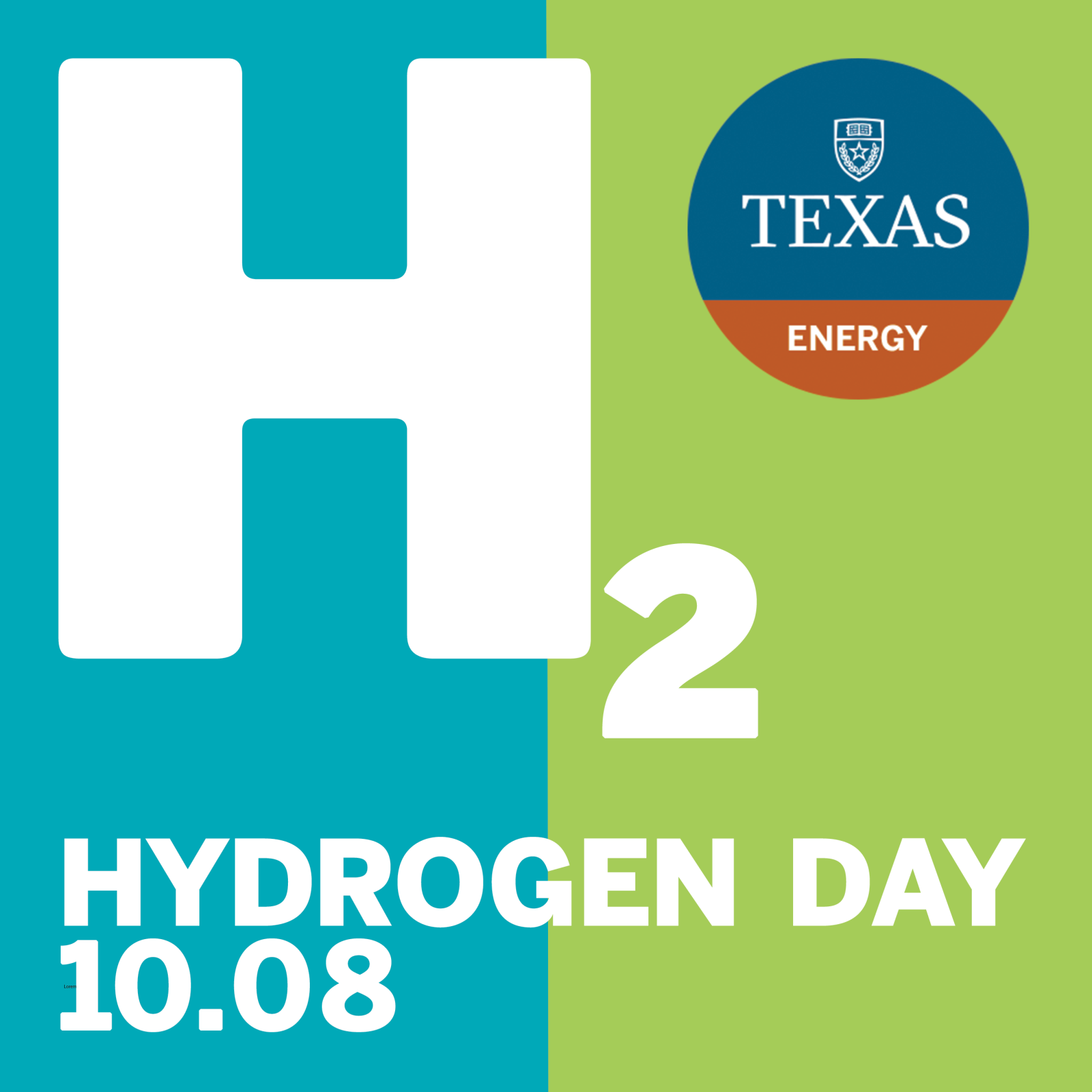 HYDROGEN DAY ICON