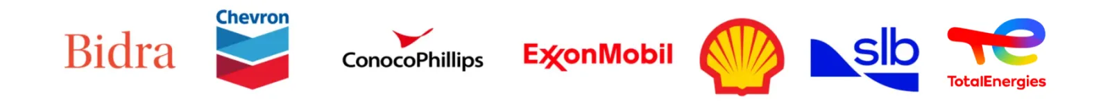 Research partners bidra, chevron, conocophillips, exxonmobil, shell, slb and total energies