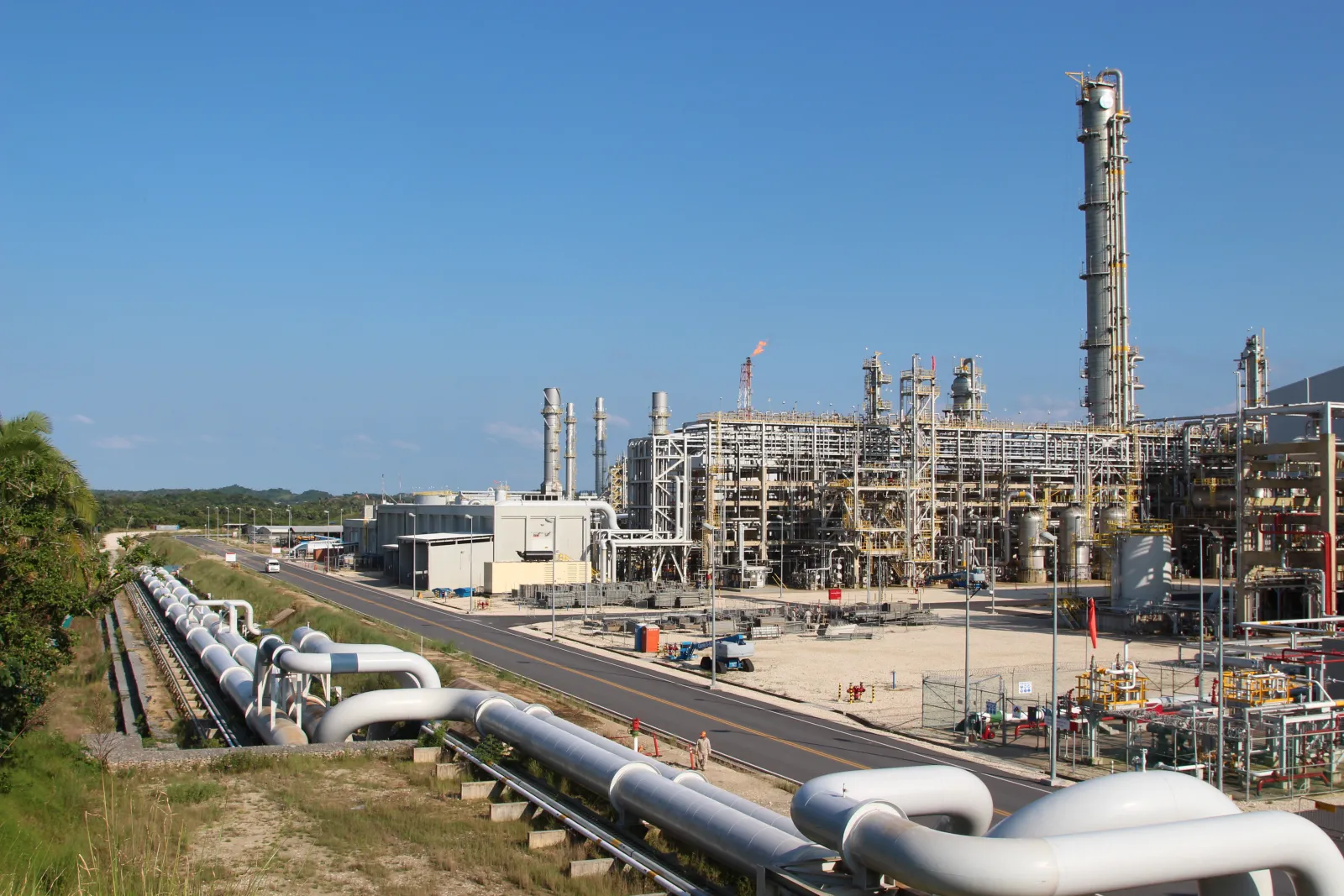 Veracruz state in southern Mexico is a hub of refineries and pipelines. The pipeline the left in Coatzacoalcos ferries refined gasoline and petrochemicals to Mexico City.