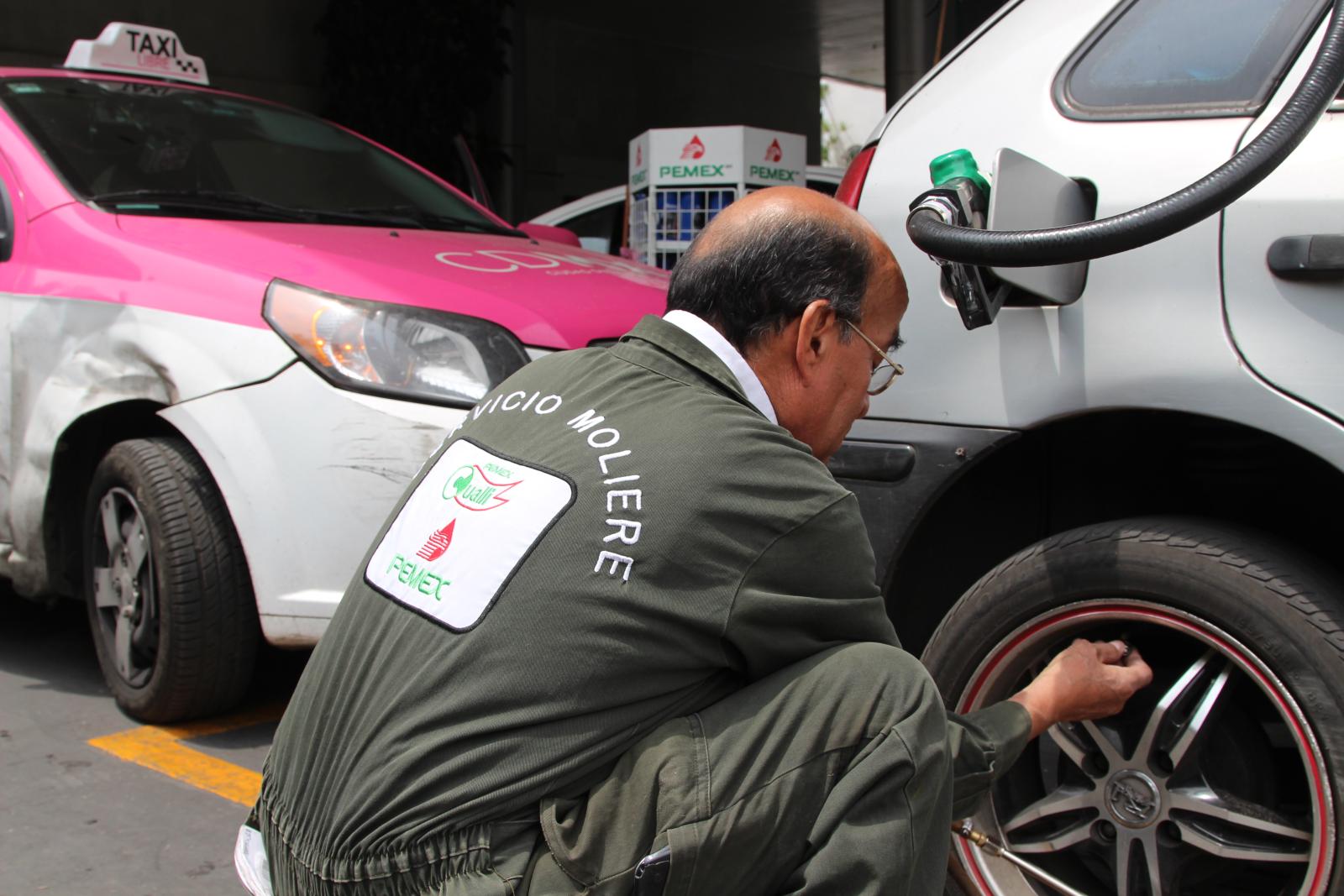 Mexico's say some stolen gas is eventually sold at gas stations.