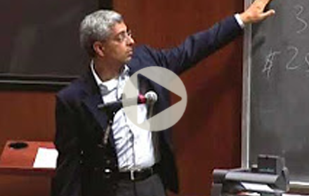 Ashmeet Sidana speaks at UT Energy Symposium
