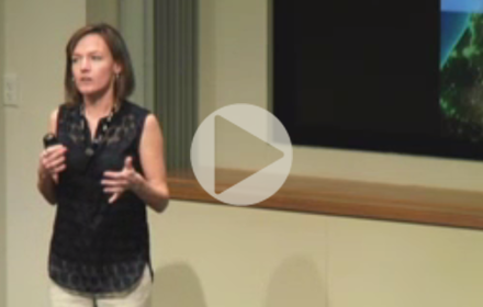 Virginia Lacy speaks at UT Energy Symposium