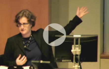 Elizabeth Stein speaks at UT Energy Symposium