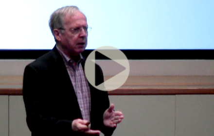 Alan Lloyd speaks at UT Energy Symposium