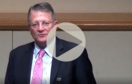 Jeff Dietert speaking at UT Energy Symposium