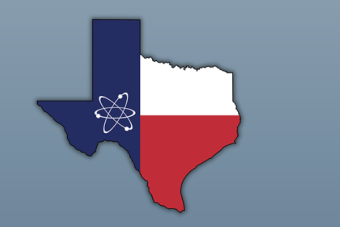 Nuclear icon from Texas Nuclear Report