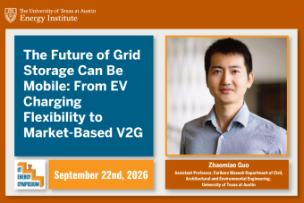 Graphic composed of Zhaomiao Guo and information about the talk