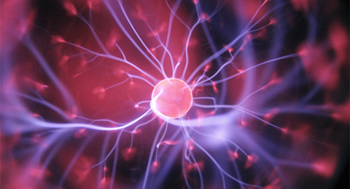 Photo by Halacious on Unsplash close-up of purple and pink plasma ball